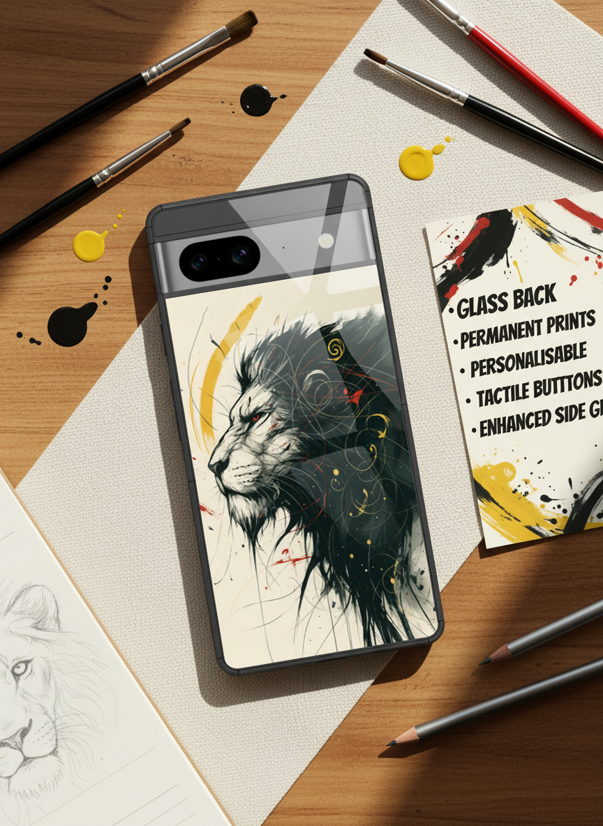 Power Within Premium Glass Back Cover For Google Pixel 7,8,9,10 Series The Case & Co India
