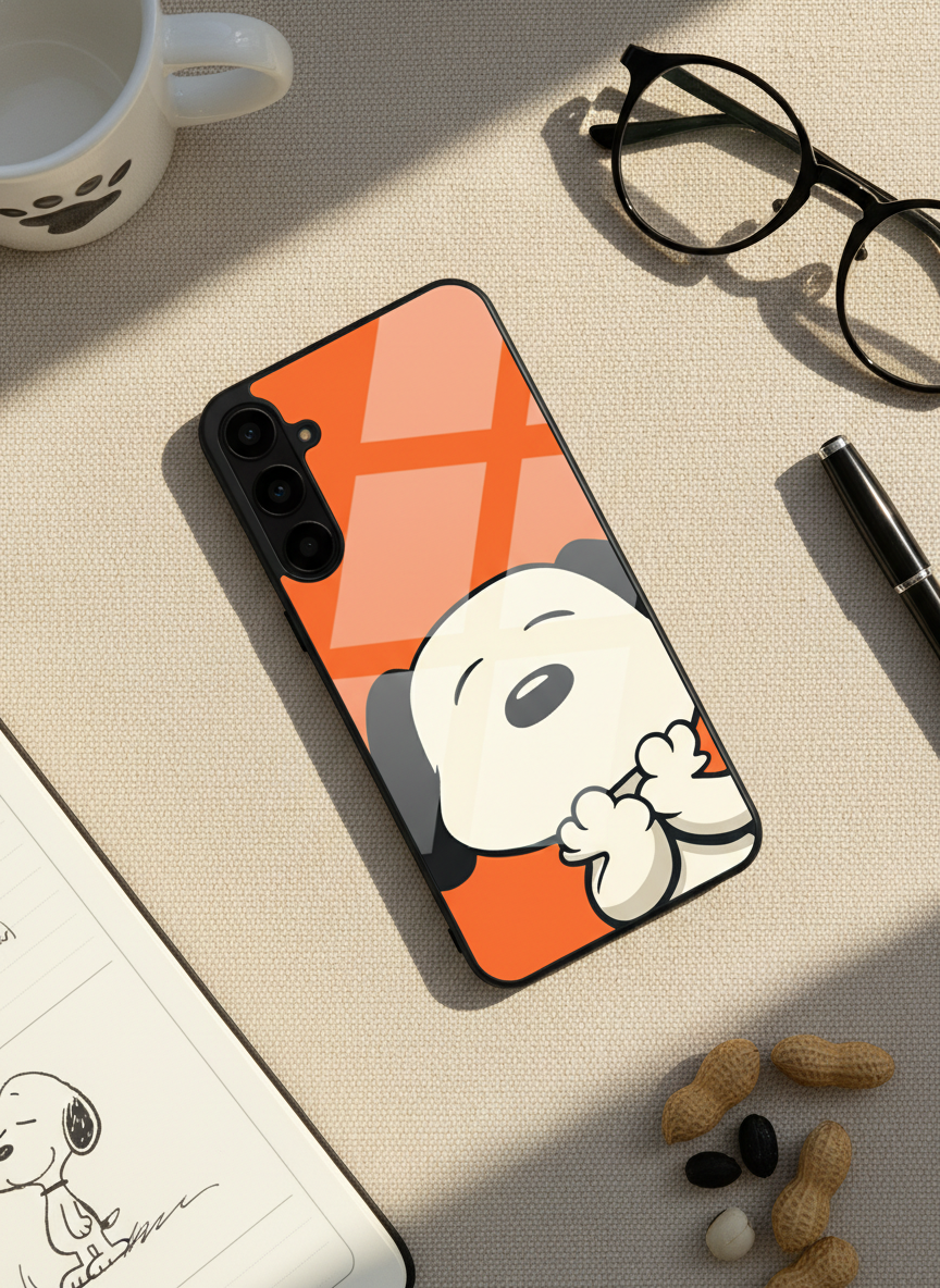Puppy Love Premium Glass Back Cover For Galaxy S Series The Case & Co India