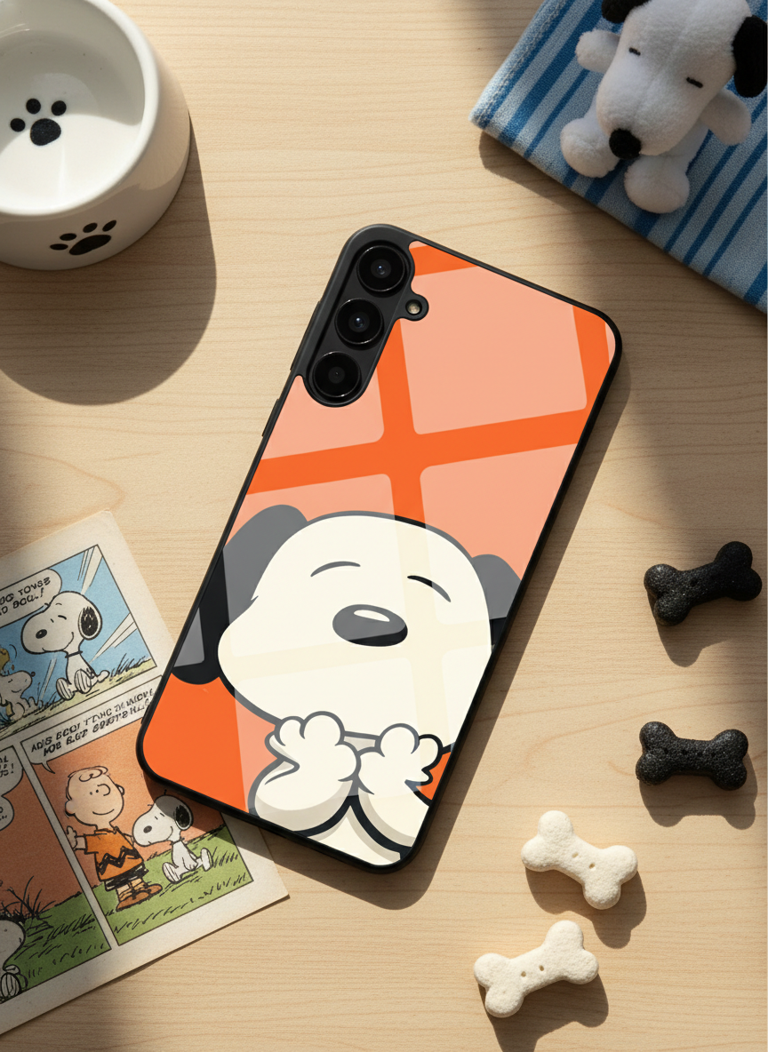 Puppy Love Premium Glass Back Cover For Galaxy S Series The Case & Co India