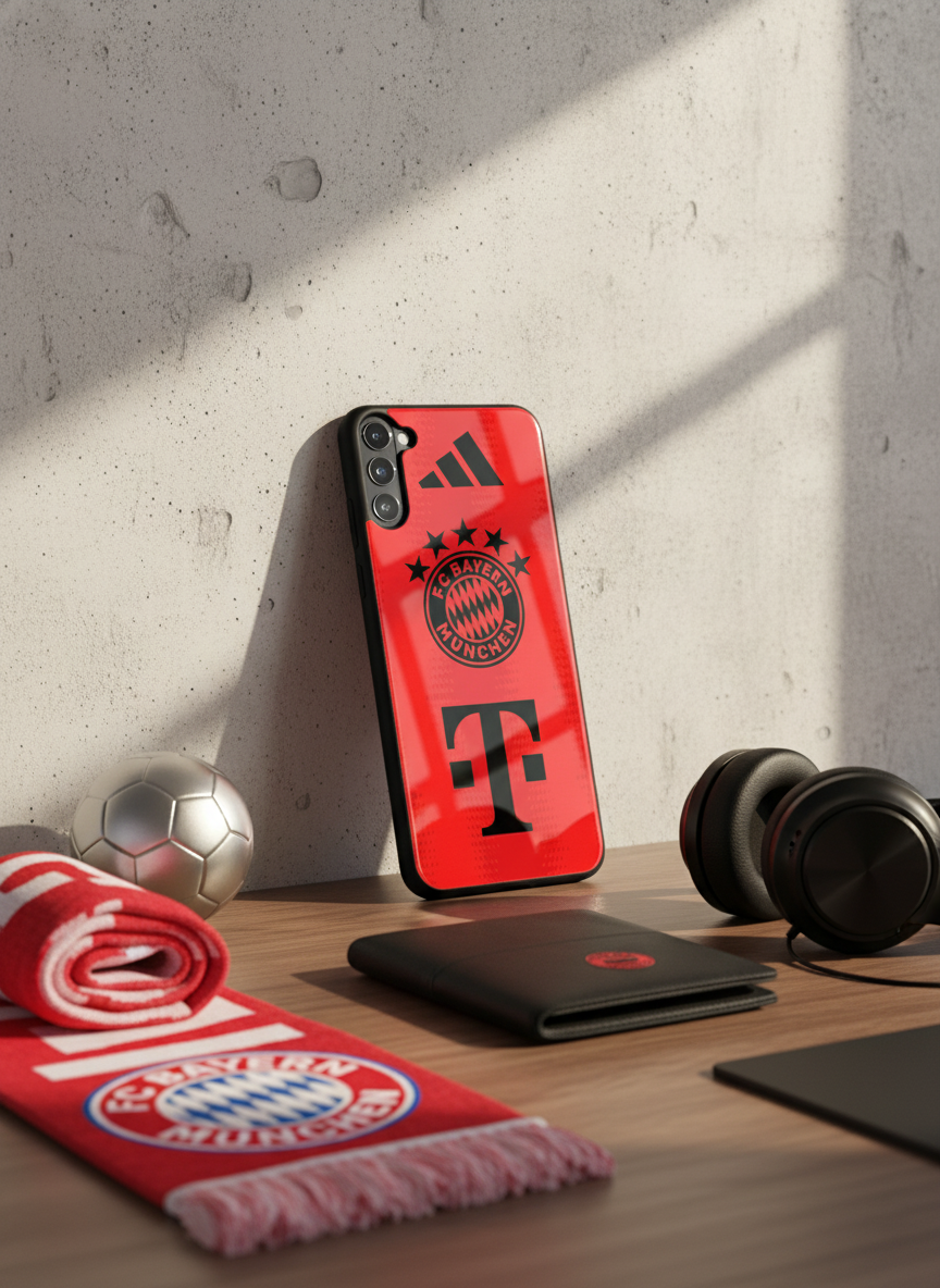 red armour Premium Glass Back Cover For Galaxy S Series The Case & Co India