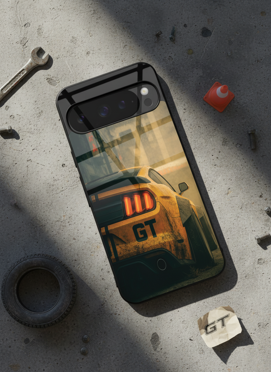 Road King Premium Glass Back Cover For Google Pixel 7,8,9,10 Series The Case & Co India