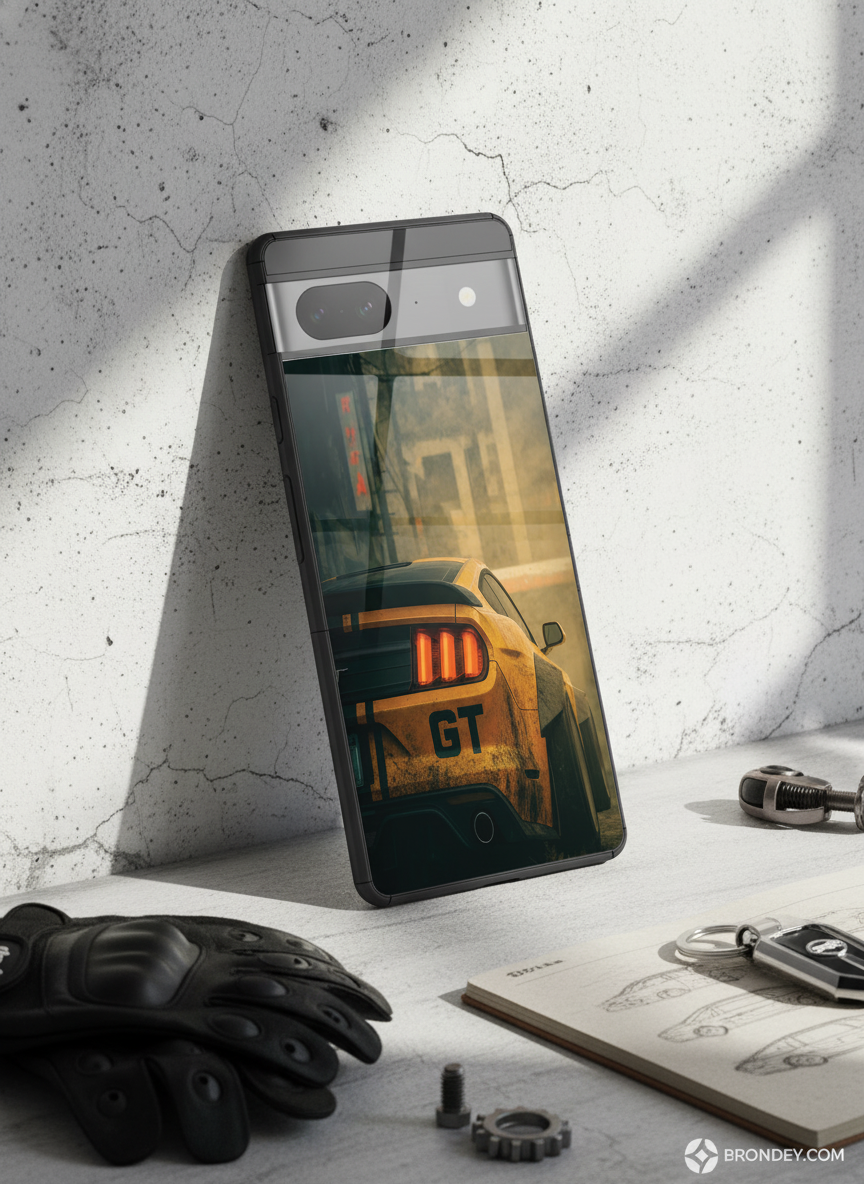 Road King Premium Glass Back Cover For Google Pixel 7,8,9,10 Series The Case & Co India