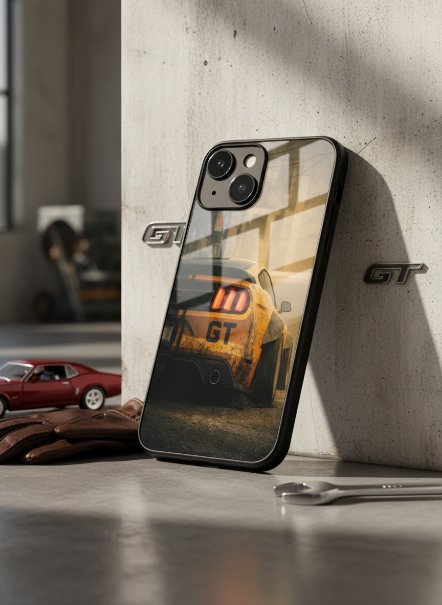 Road Kings Premium Glass Back Cover For iPhone 14-17 Models The Case & Co India