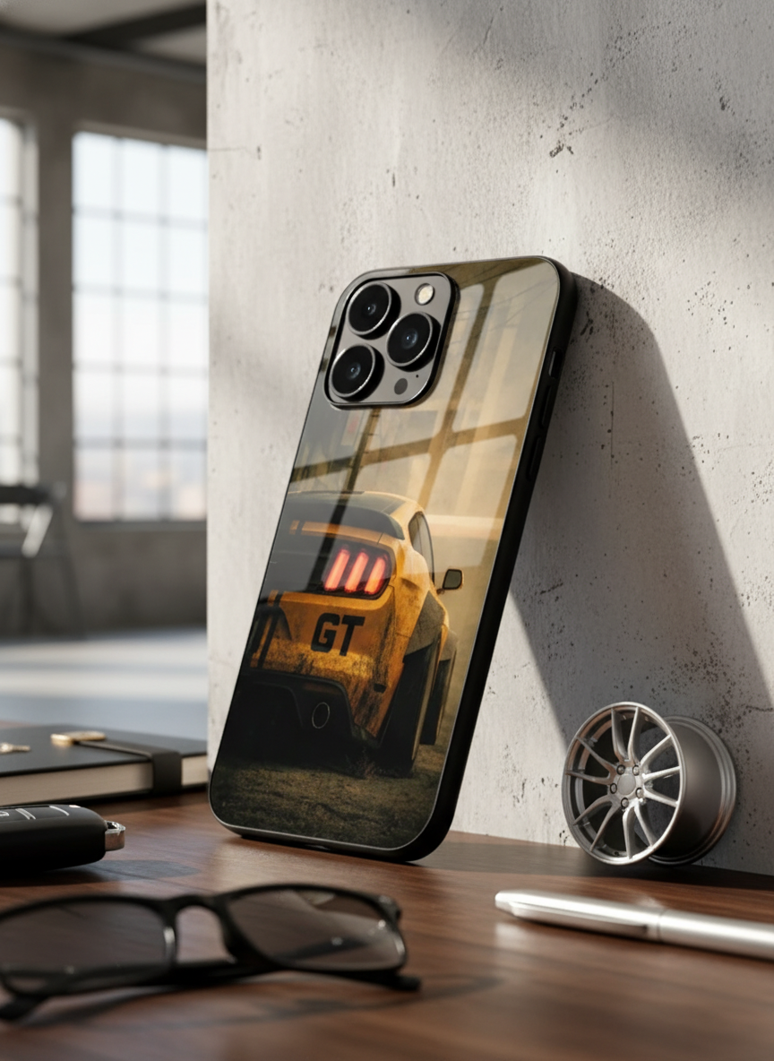 Road Kings Premium Glass Back Cover For iPhone 14-17 Models The Case & Co India