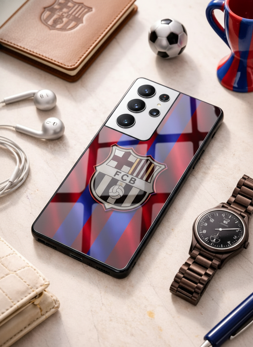 Royal Rivalry Premium Glass Back Cover For Galaxy S Series The Case & Co India