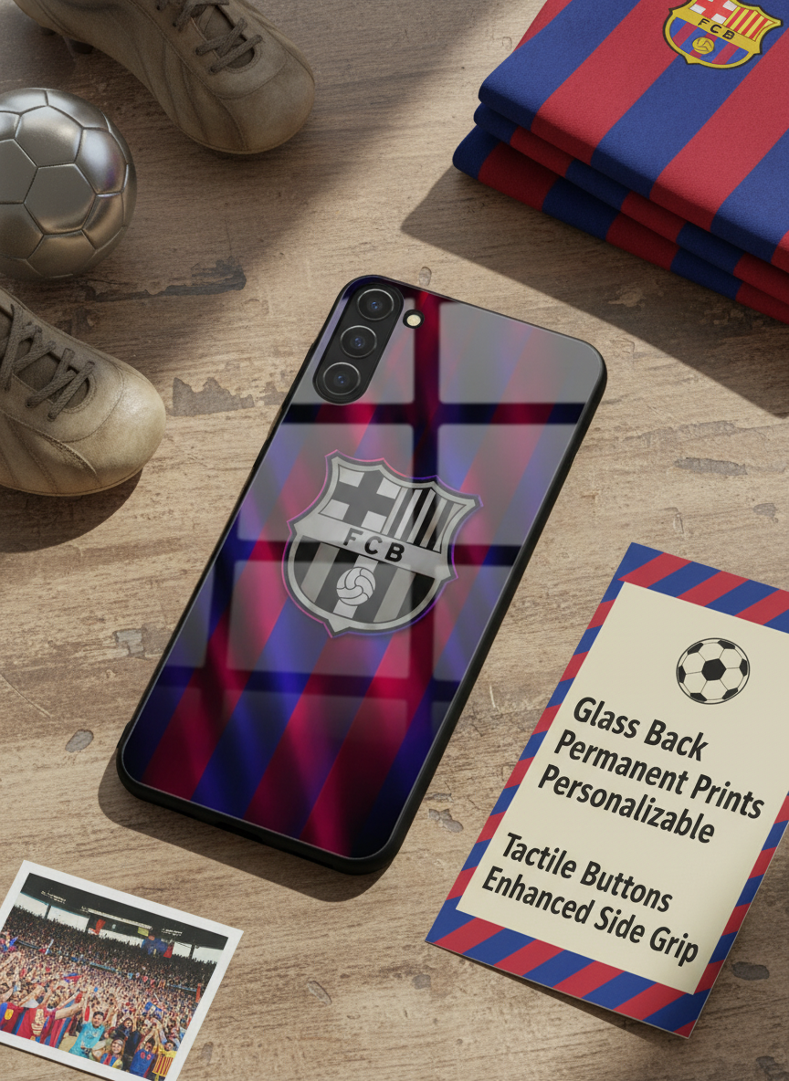 Royal Rivalry Premium Glass Back Cover For Galaxy S Series The Case & Co India