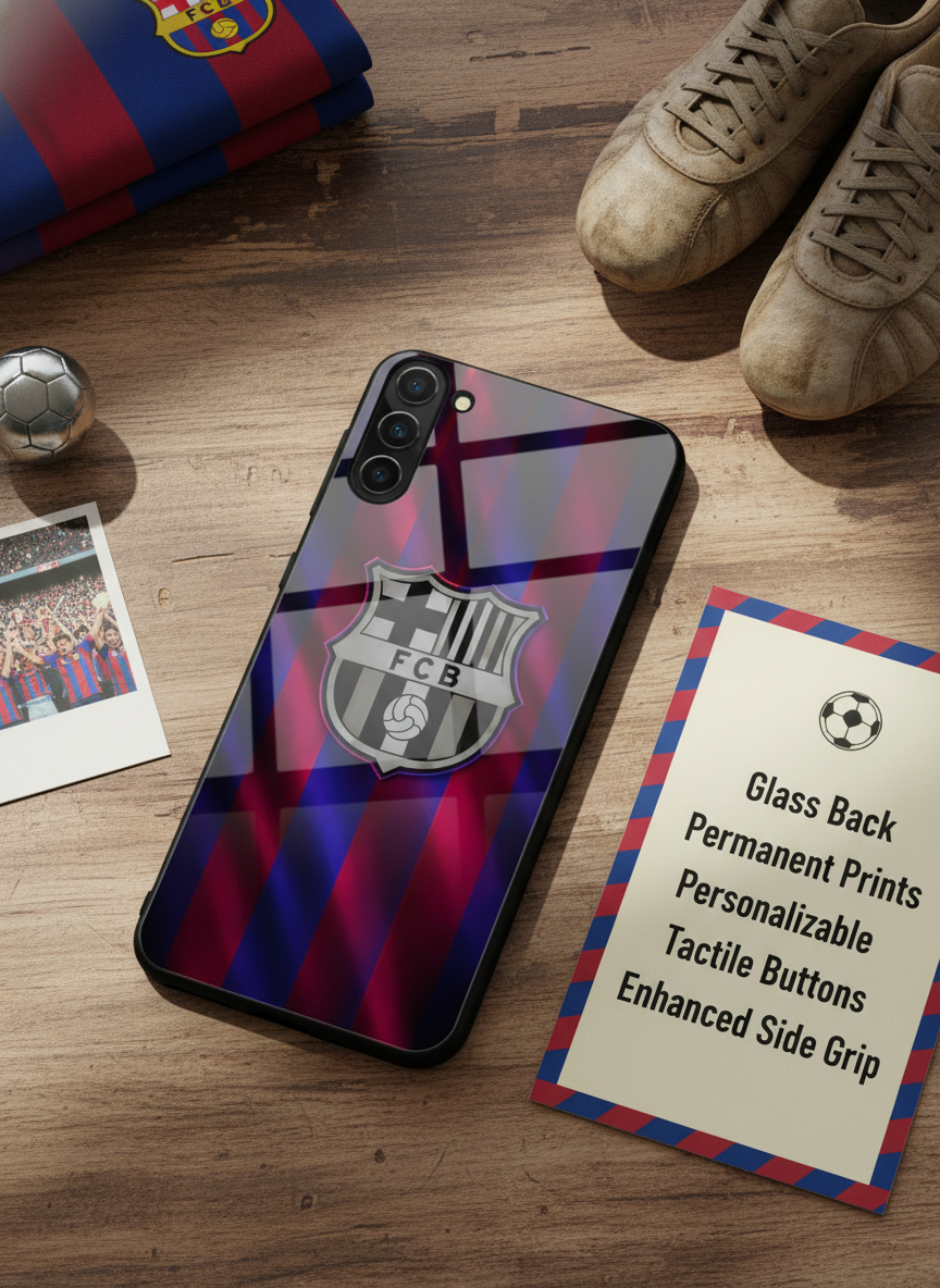 Royal Rivalry Premium Glass Back Cover For Galaxy S Series The Case & Co India