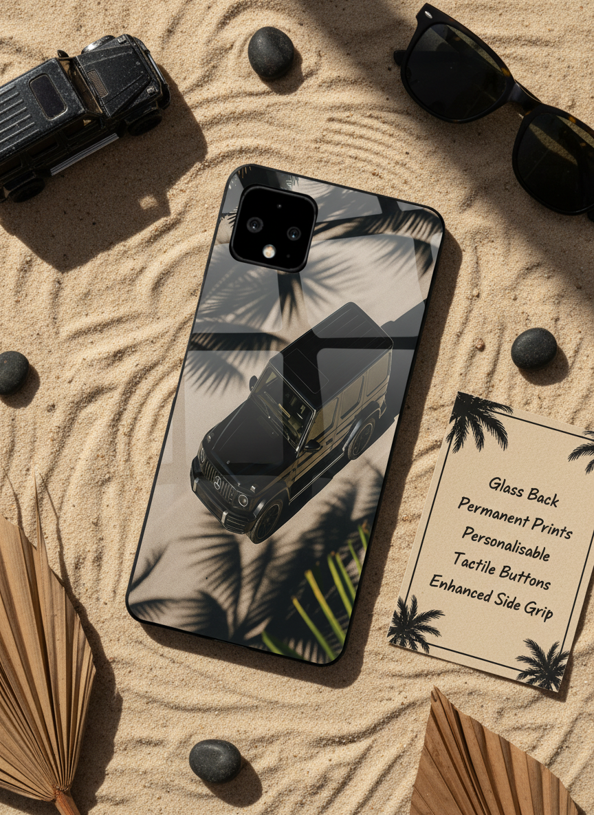 Shadow Drive Premium Glass Back Cover For Google Pixel 7,8,9,10 Series The Case & Co India