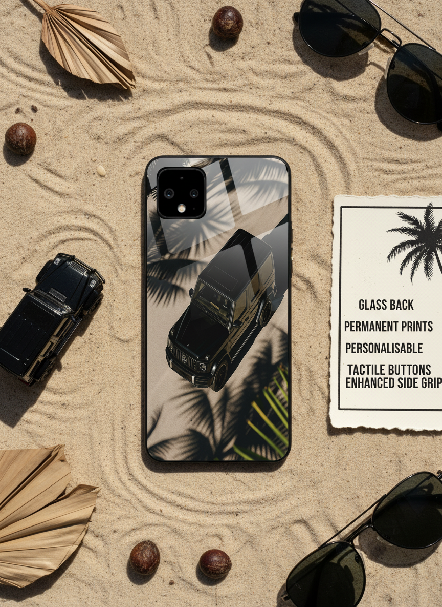 Shadow Drive Premium Glass Back Cover For Google Pixel 7,8,9,10 Series The Case & Co India