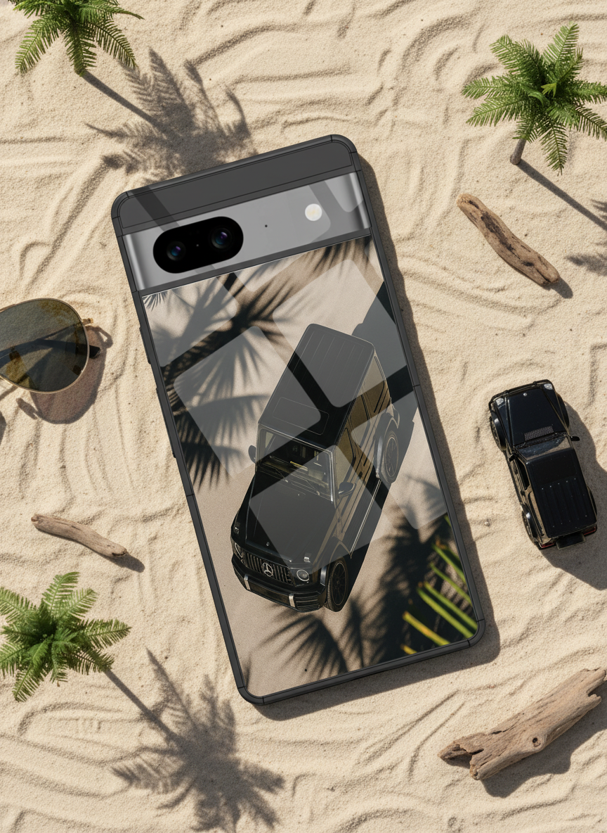 Shadow Drive Premium Glass Back Cover For Google Pixel 7,8,9,10 Series The Case & Co India