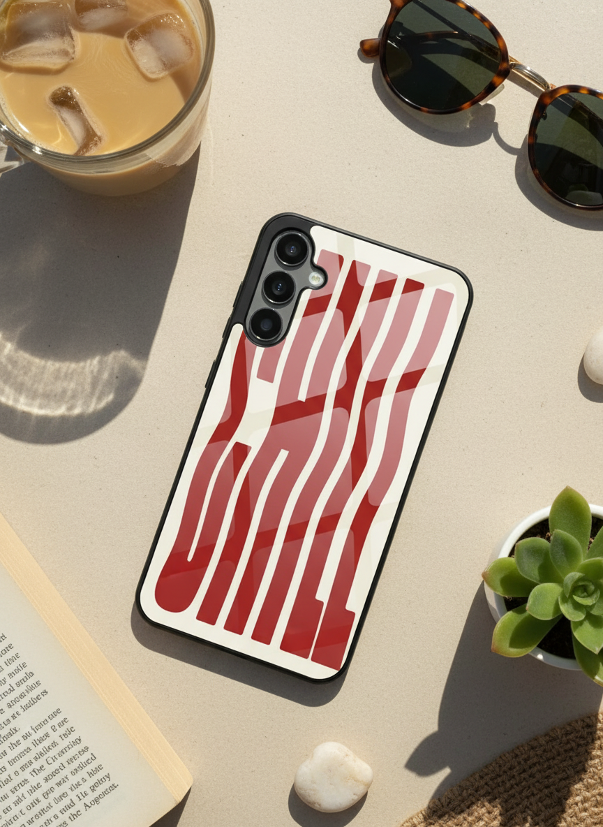 Stay Chill Premium Glass Back Cover For Galaxy S Series The Case & Co India