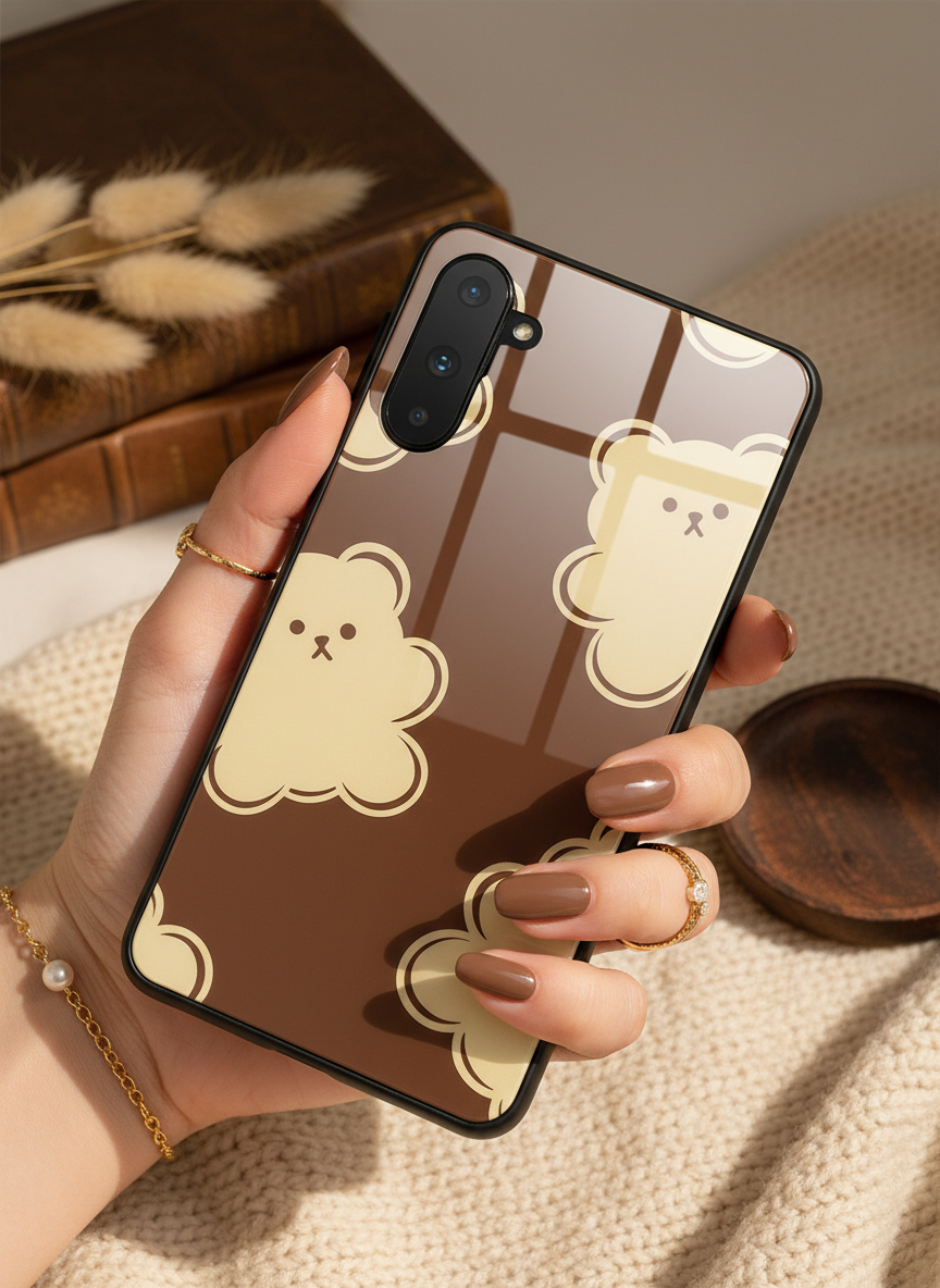 Teddy Overload Premium Glass Back Cover For Galaxy S Series The Case & Co India