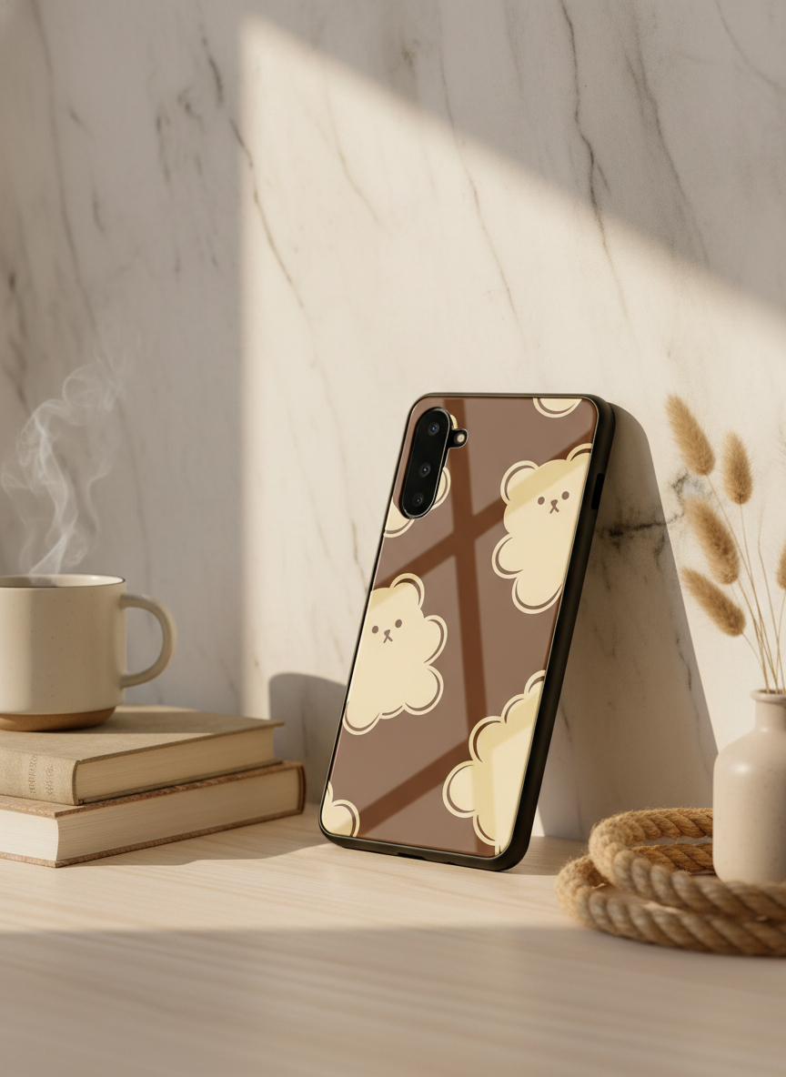 Teddy Overload Premium Glass Back Cover For Galaxy S Series The Case & Co India