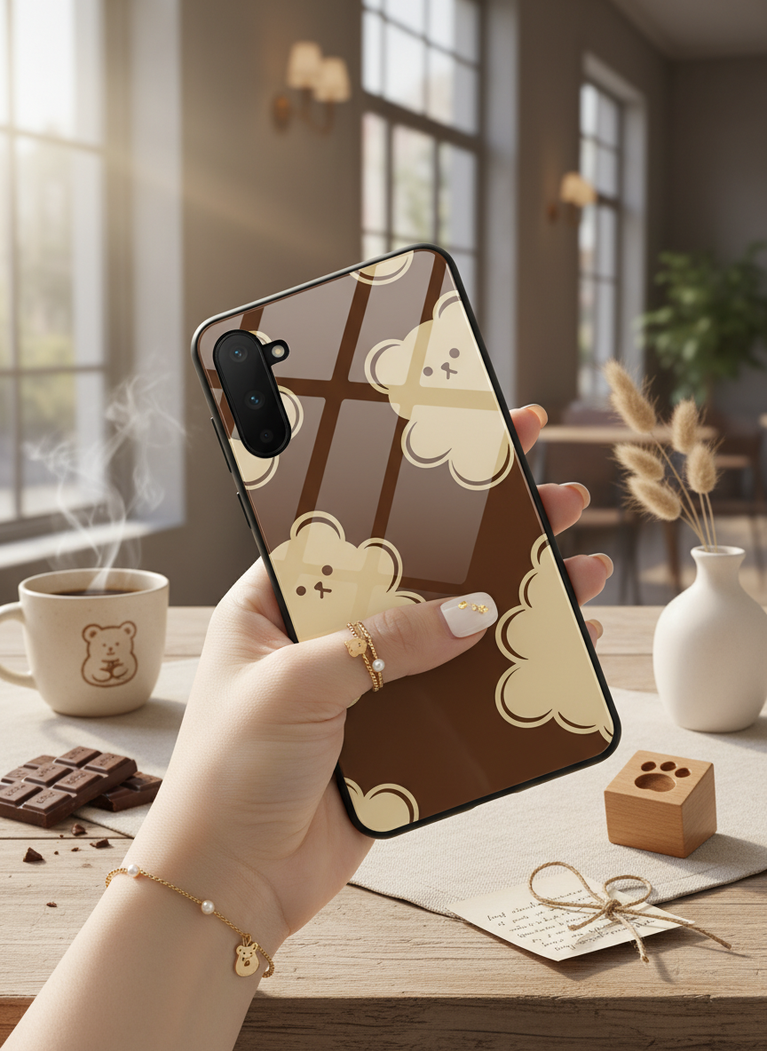 Teddy Overload Premium Glass Back Cover For Galaxy S Series The Case & Co India