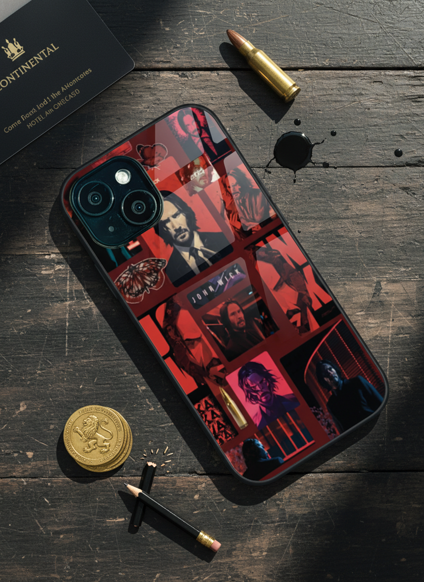The Boogeyman Premium Glass Back Cover For iPhone 14-17 Models The Case & Co India
