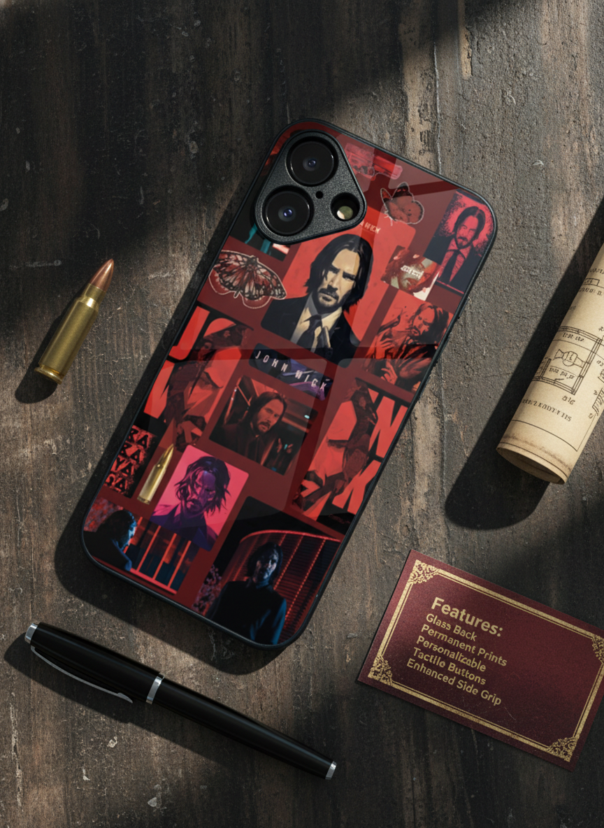 The Boogeyman Premium Glass Back Cover For iPhone 14-17 Models The Case & Co India