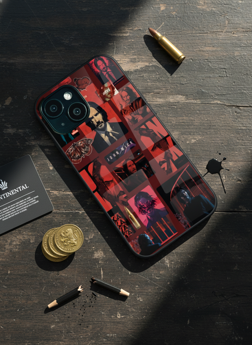 The Boogeyman Premium Glass Back Cover For iPhone 14-17 Models The Case & Co India