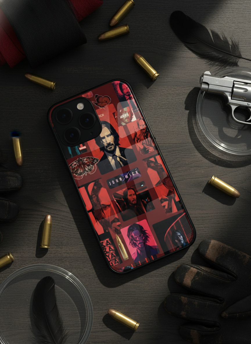 The Boogeyman Premium Glass Back Cover For iPhone 14-17 Models The Case & Co India