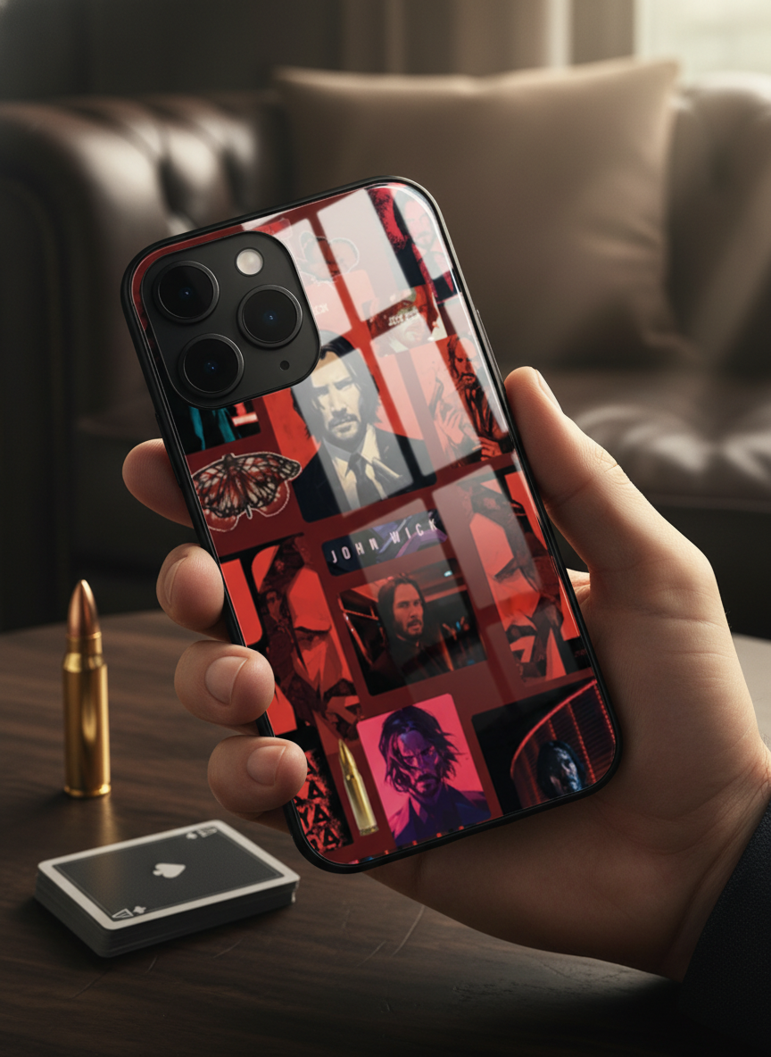 The Boogeyman Premium Glass Back Cover For iPhone 14-17 Models The Case & Co India