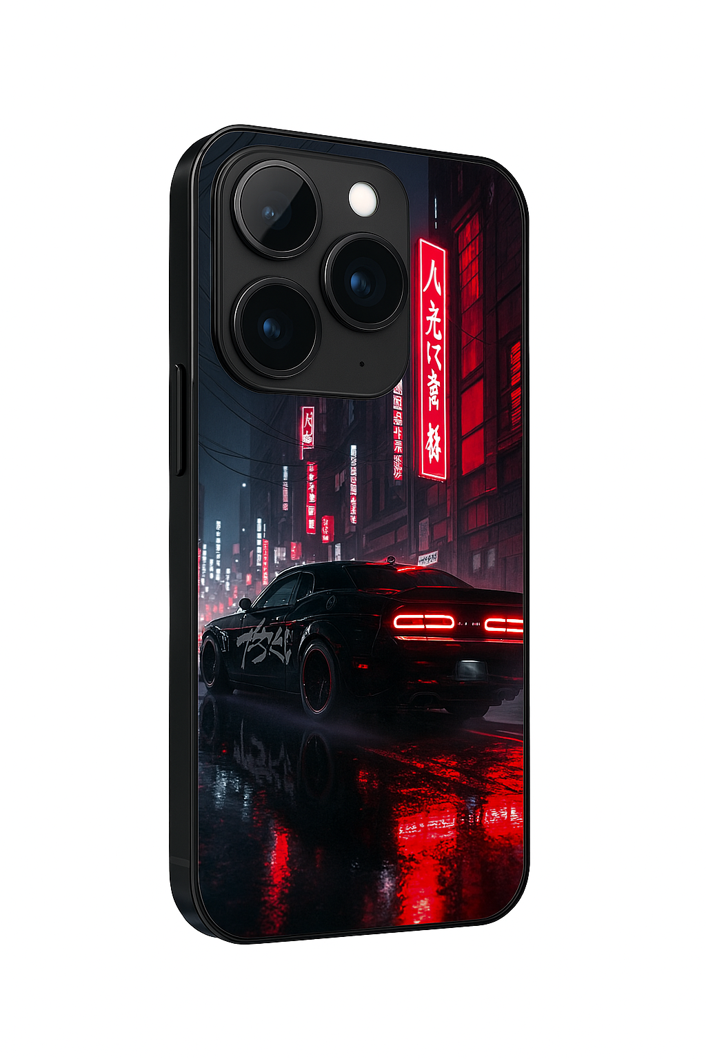 Tokyo Heart Premium Glass Back Cover For iPhone 14-17 Models The Case & Co India