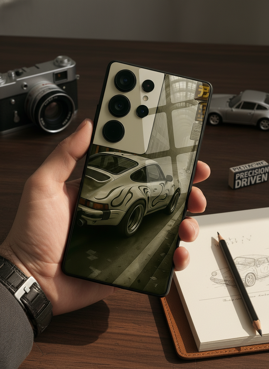 Urban Racer Premium Glass Back Cover For Galaxy S Series The Case & Co India
