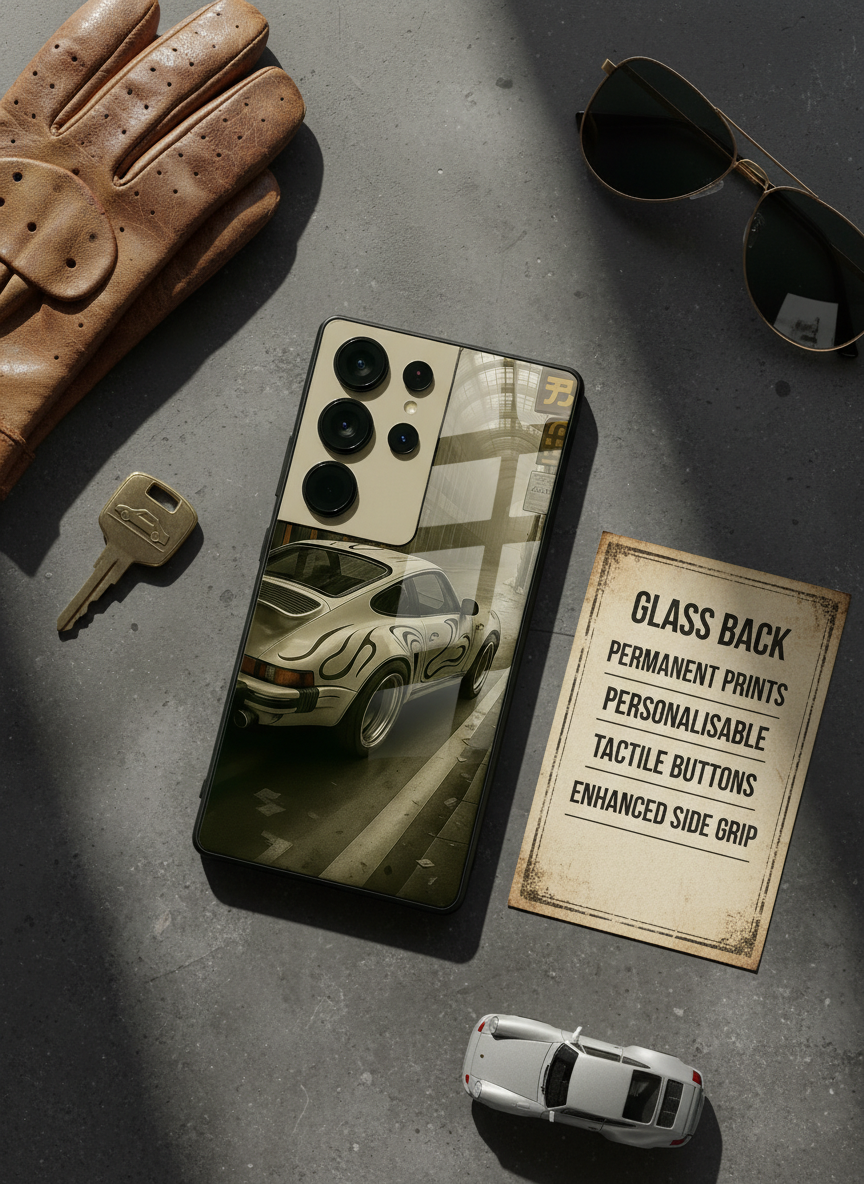 Urban Racer Premium Glass Back Cover For Galaxy S Series The Case & Co India