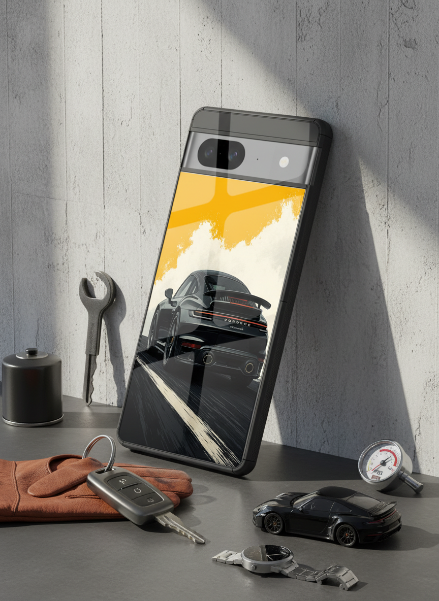 Velocity Premium Glass Back Cover For Google Pixel 7,8,9,10 Series The Case & Co India