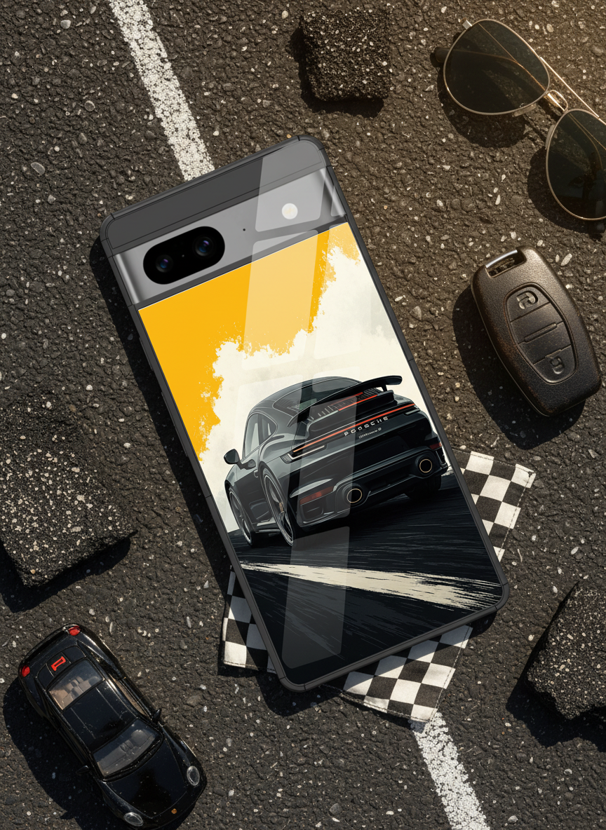 Velocity Premium Glass Back Cover For Google Pixel 7,8,9,10 Series The Case & Co India