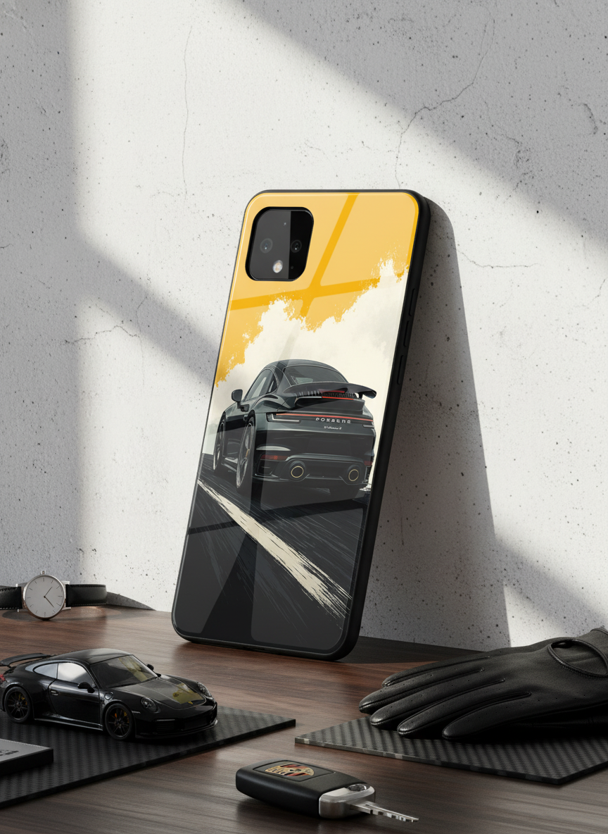 Velocity Premium Glass Back Cover For Google Pixel 7,8,9,10 Series The Case & Co India