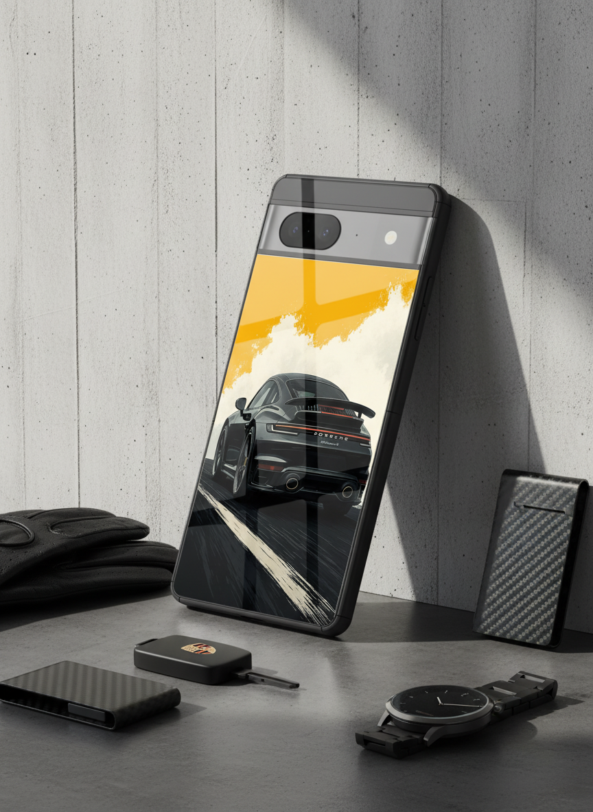 Velocity Premium Glass Back Cover For Google Pixel 7,8,9,10 Series The Case & Co India