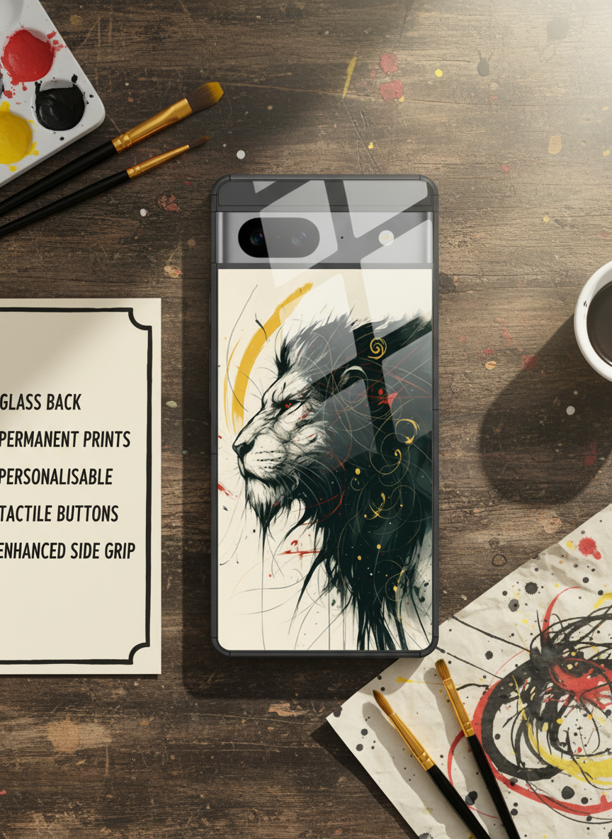 Power Within Premium Glass Back Cover For Google Pixel 7,8,9,10 Series