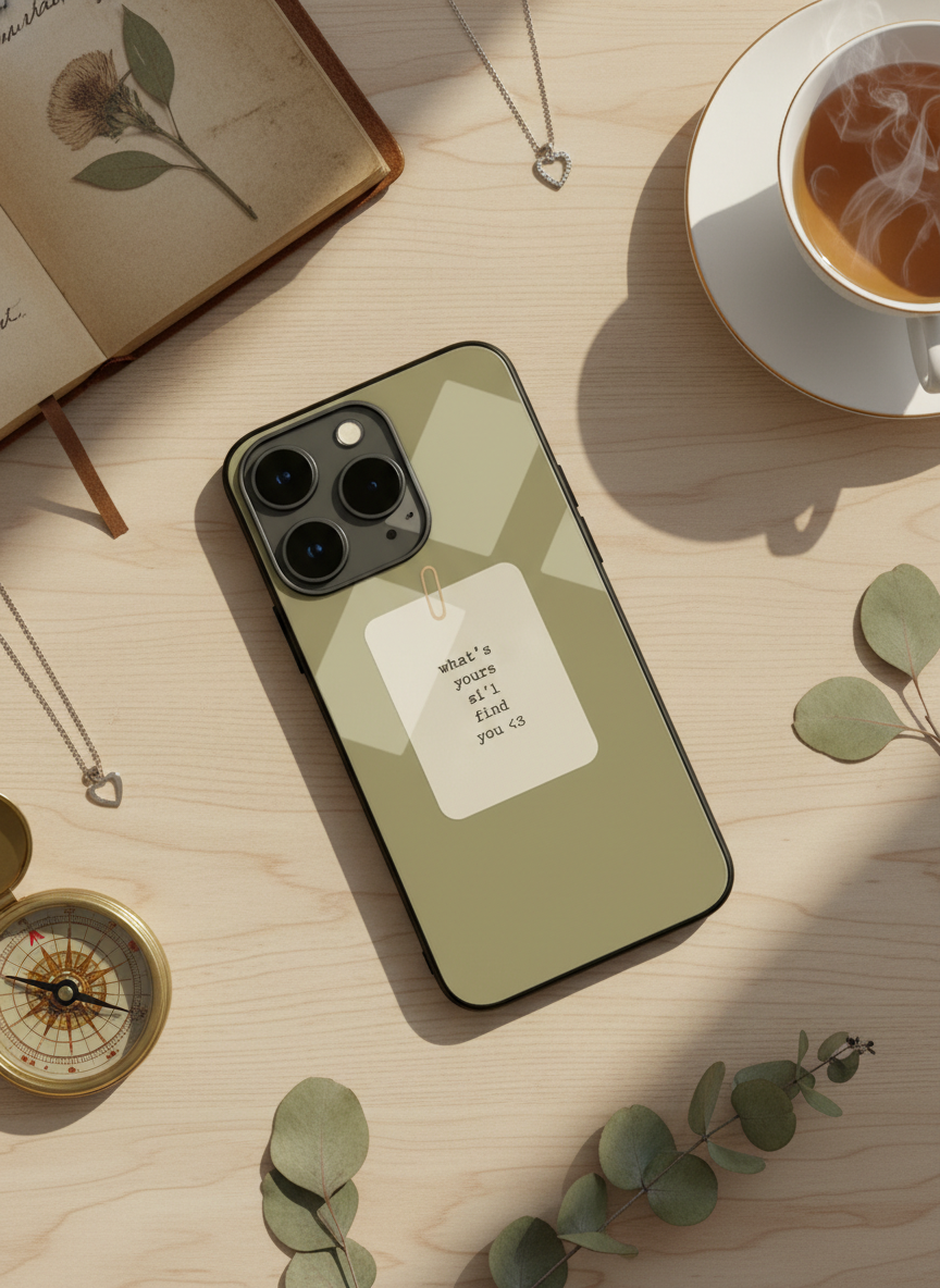 Find You Premium Glass Back Cover For iPhone 11-17 Models