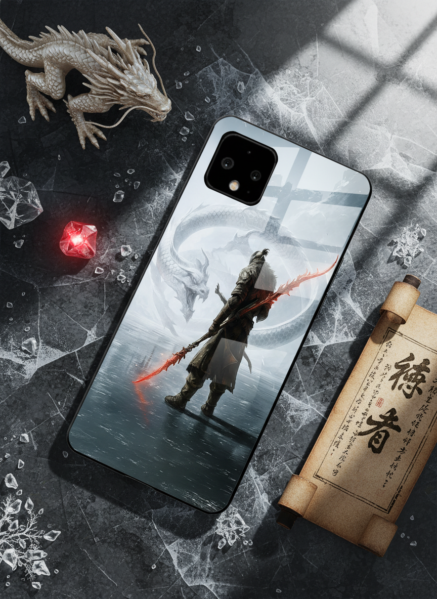 Let's Fight Premium Glass Back Cover For Google Pixel 7,8,9,10 Series