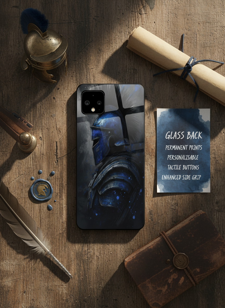 Phantom Ops Premium Glass Back Cover For Google Pixel 7,8,9,10 Series