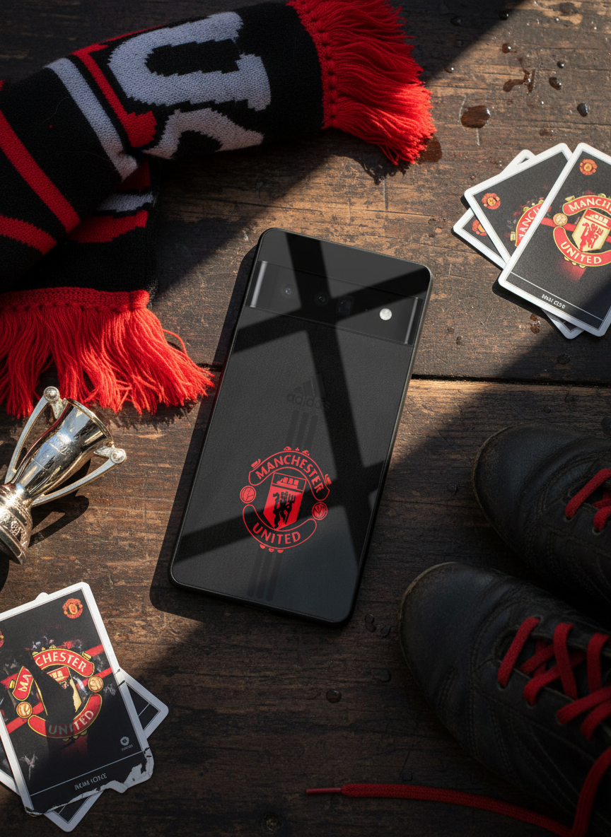 Dark Mode FC Premium Glass Back Cover For Google Pixel 7,8,9,10 Series