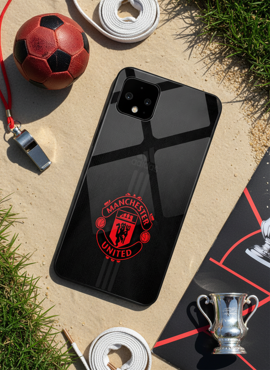 Dark Mode FC Premium Glass Back Cover For Google Pixel 7,8,9,10 Series