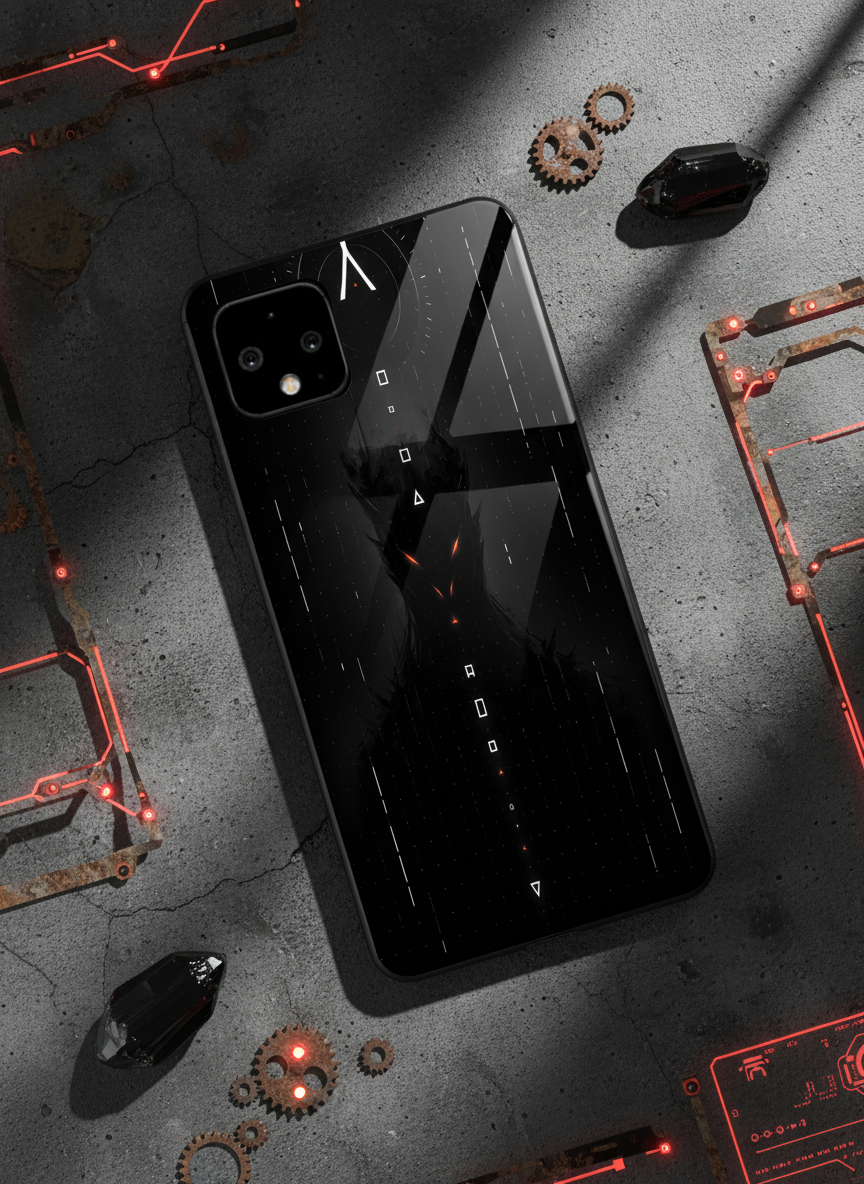 Oblivion Eyes Premium Glass Back Cover For Google Pixel 7,8,9,10 Series