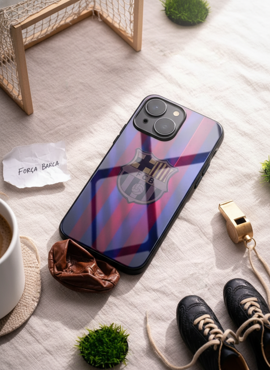 Royal Rivalry Premium Glass Back Cover For iPhone 11-17 Models