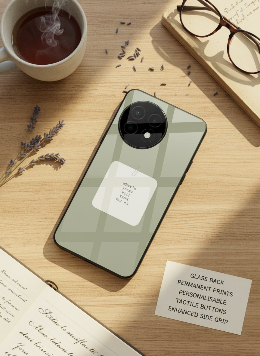 Find You Glass Back Cover For One Plus 13, 12, 11, 10, Nord Series