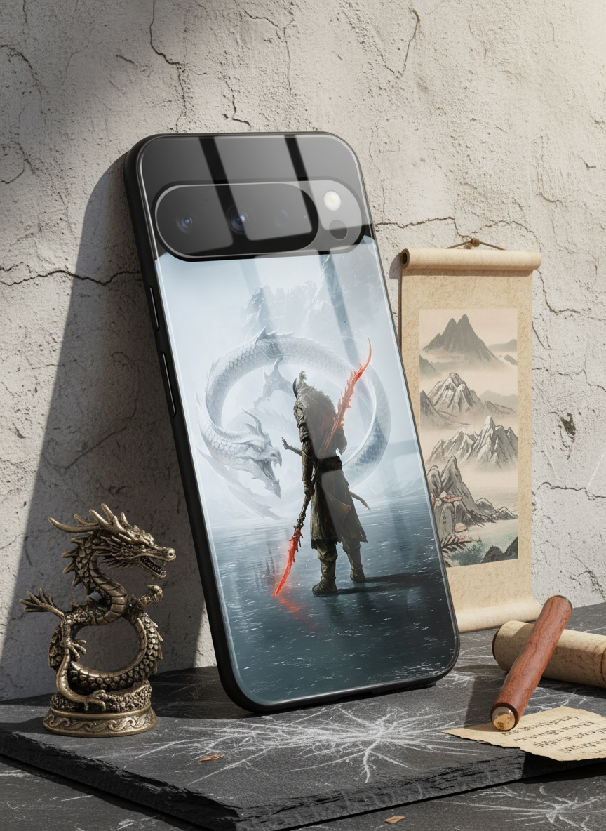 Let's Fight Premium Glass Back Cover For Google Pixel 7,8,9,10 Series