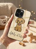 Pawfect Love Premium Glass Back Cover For iPhone 11-17 Models