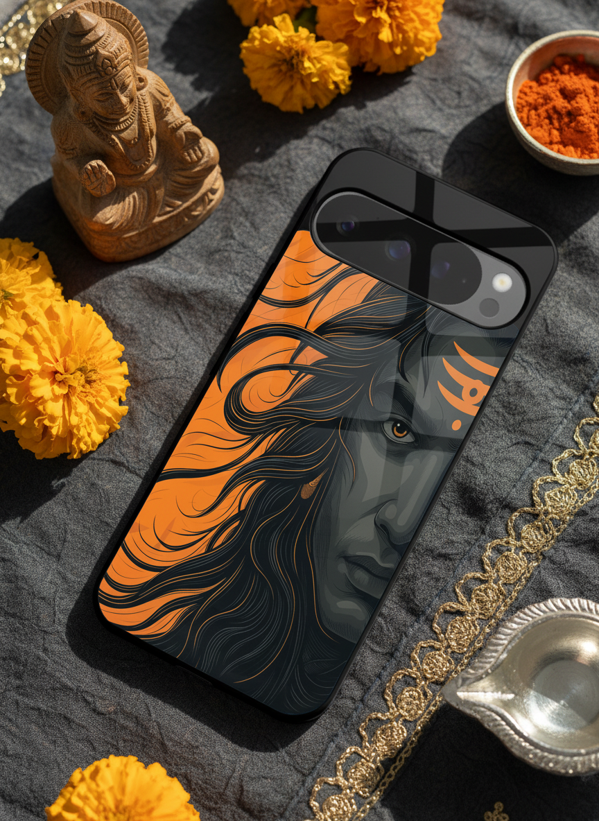 Aghora Premium Glass Back Cover For Google Pixel 7,8,9,10 Series