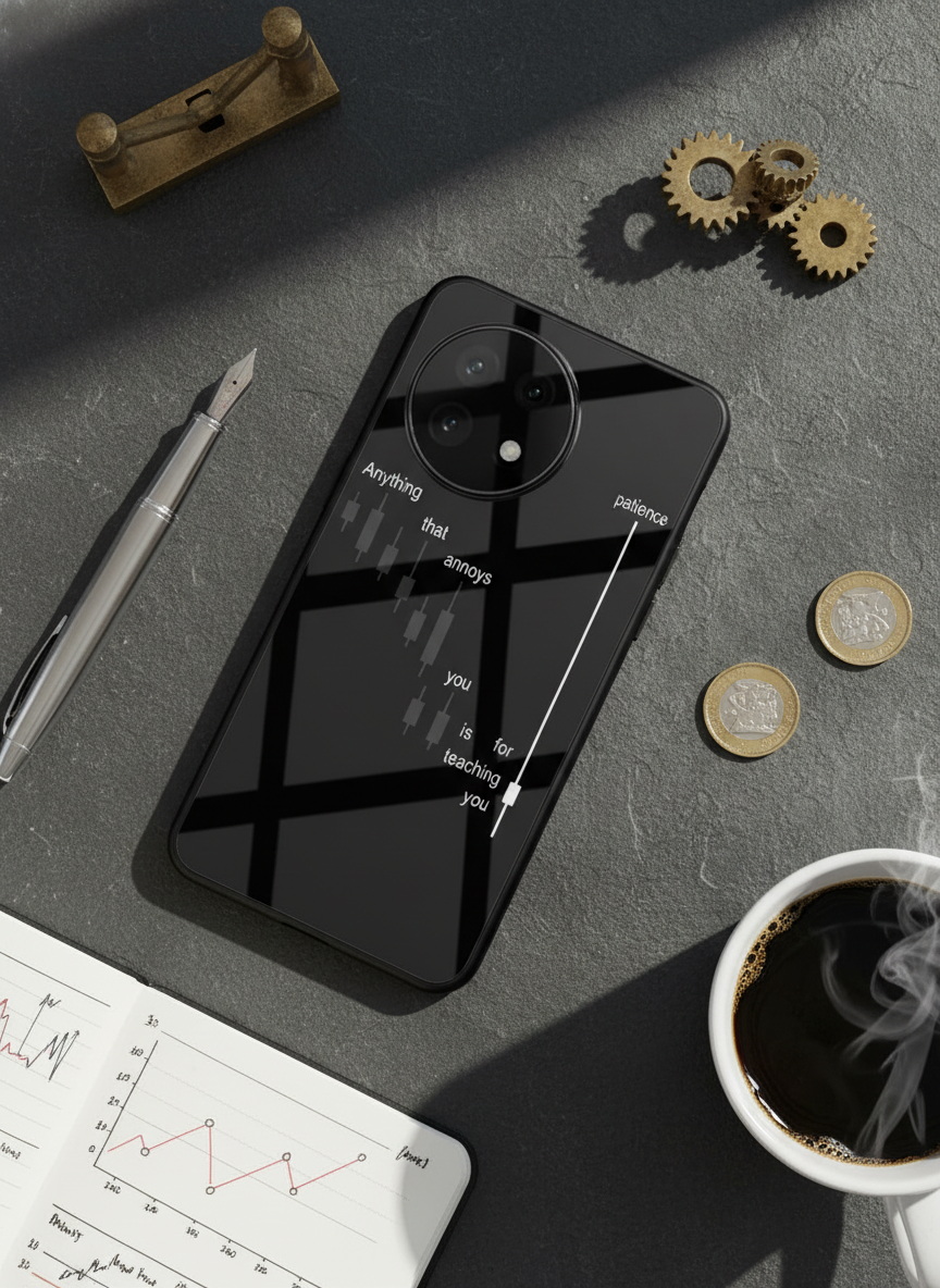 Candle Wisdom Premium Glass Back Cover For One Plus 13, 12, 11, 10, Nord Series