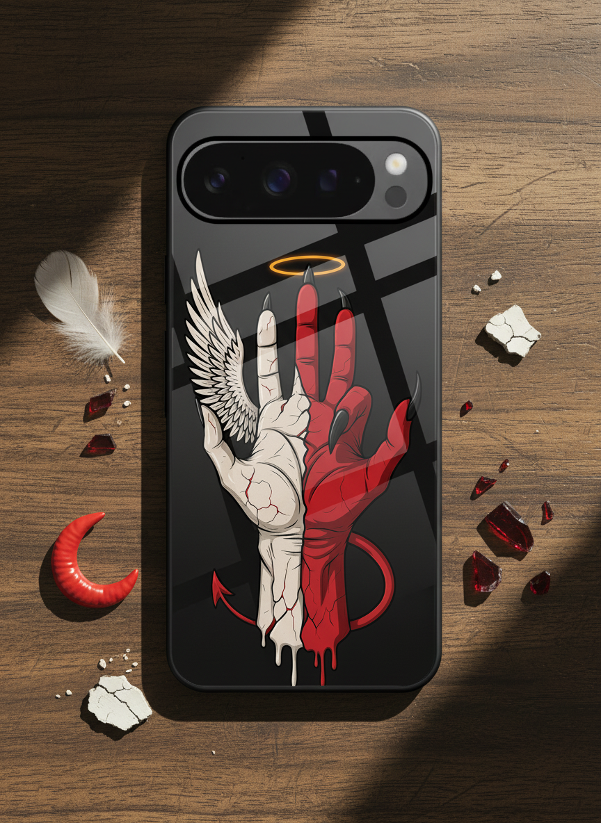 Duality Premium Glass Back Cover For Google Pixel 7,8,9,10 Series