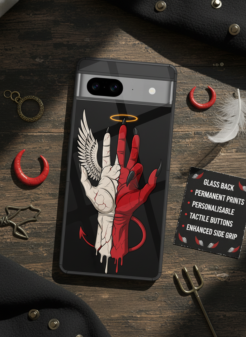 Duality Premium Glass Back Cover For Google Pixel 7,8,9,10 Series