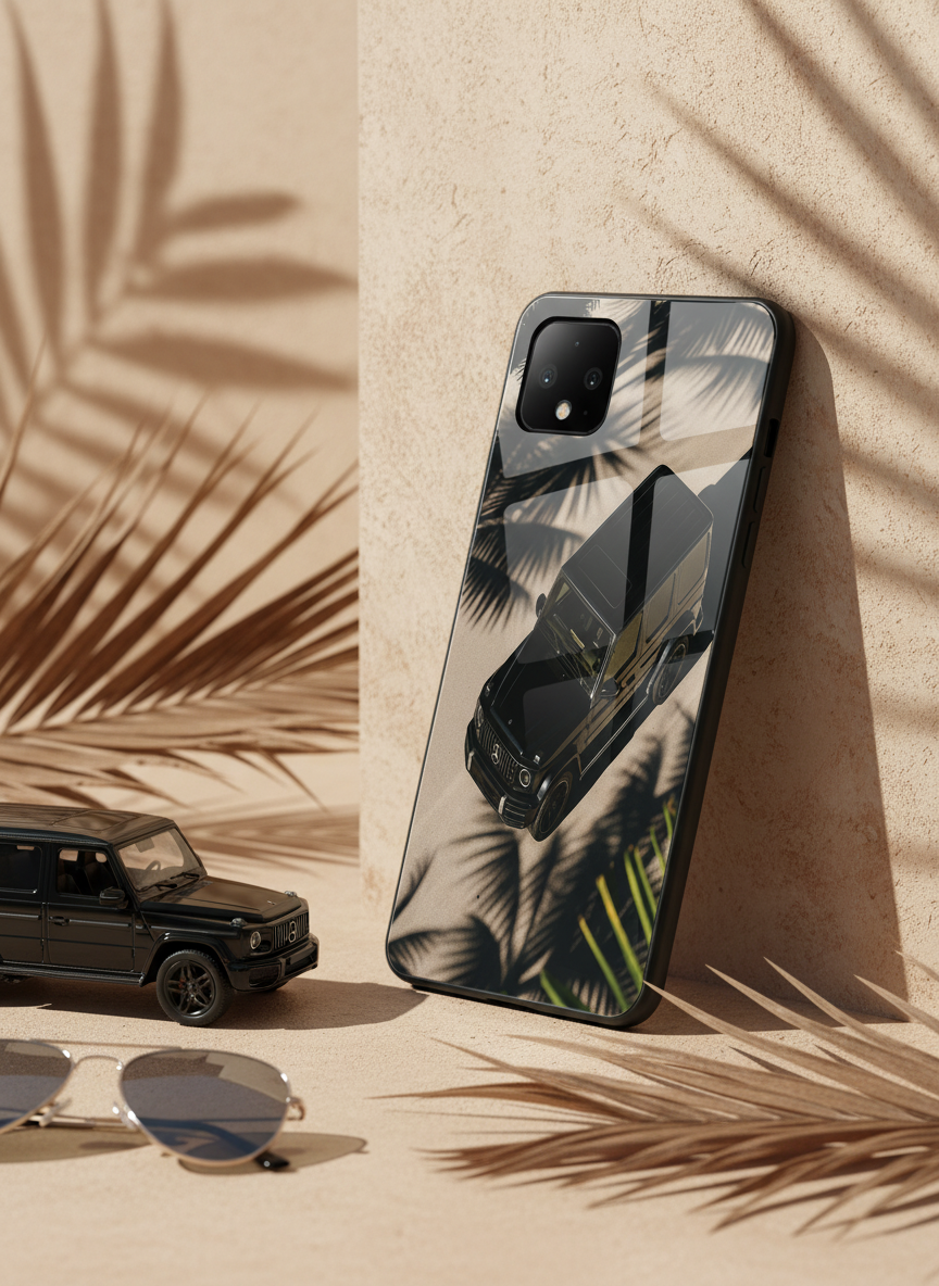 Shadow Drive Premium Glass Back Cover For Google Pixel 7,8,9,10 Series