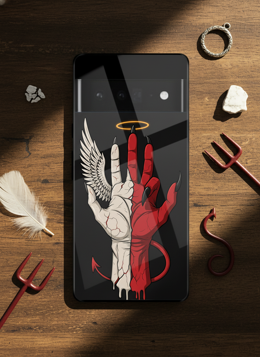 Duality Premium Glass Back Cover For Google Pixel 7,8,9,10 Series