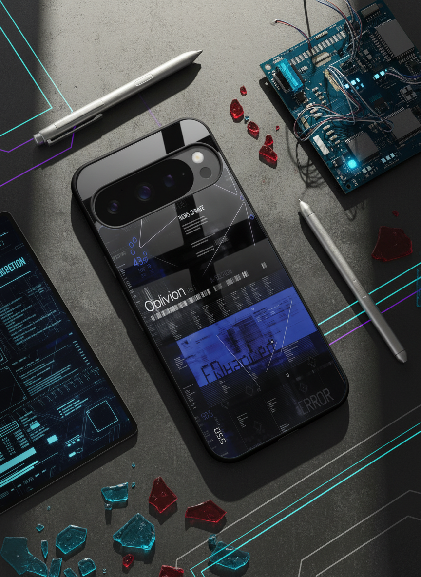 Hackker Premium Glass Back Cover For Google Pixel 7,8,9,10 Series