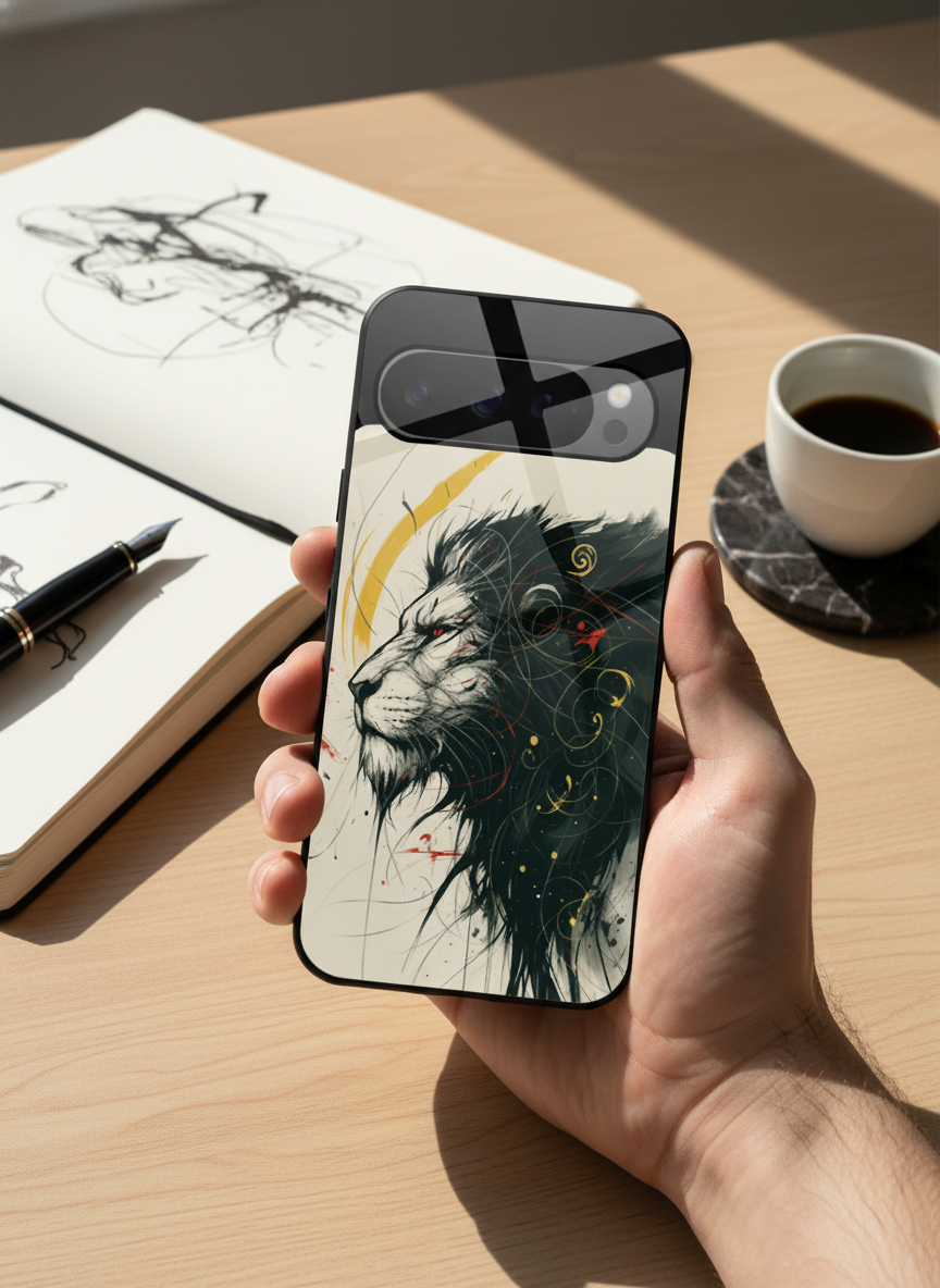 Power Within Premium Glass Back Cover For Google Pixel 7,8,9,10 Series