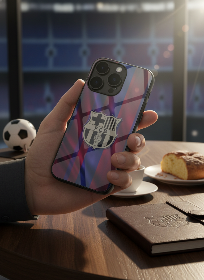 Royal Rivalry Premium Glass Back Cover For iPhone 11-17 Models